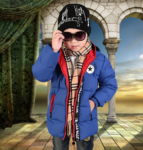 Parcas masculinas de inverno com capuz para meninos, jaquetas e parcas para bebê, 2020: blue / 110