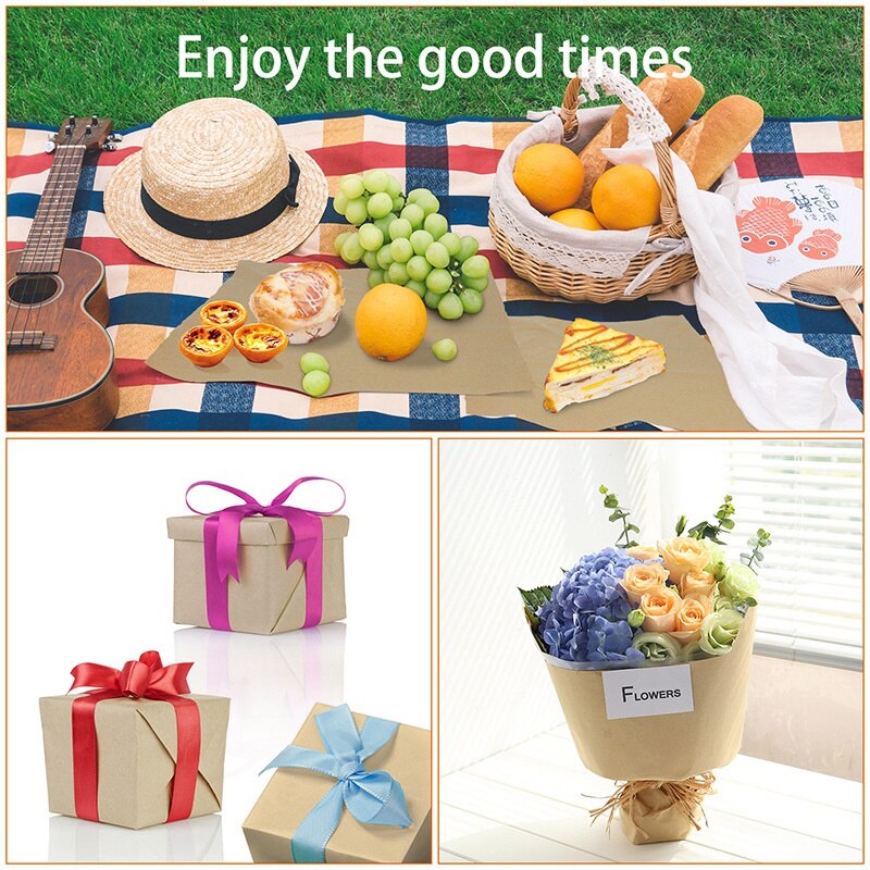 Metzger Kraft Papier Rolle Lebensmittel Klasse Verpackung Papier Alle Natürliche Fda Genehmigt Für Bbq Fleisch Kochen Papier in Langlebig Tragen rohr 1Pc