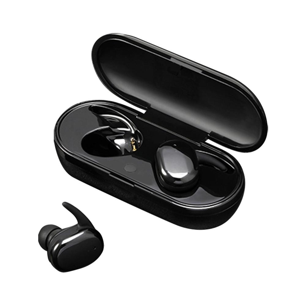 Y30 Tws Vingerafdruk Touch Screen Bluetooth 5.0 Headset Draadloze 4D Stereo Headset Actieve Ruisonderdrukking Gaming Headset