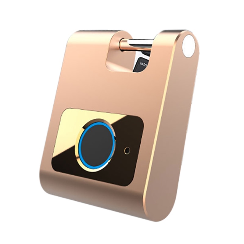 Bærbar smartphone-app bluetooth fingeraftrykslås sovesal skuffe bagage ligent lås