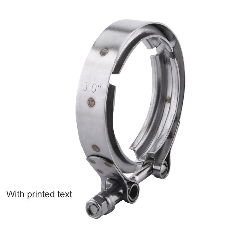 ESPEEDER 3.0inch Exhaust Clamp V-Band Clamp Kit Exhaust Band Clamp For Turbo Exhaust Downpipe Catback Muffler Pipe