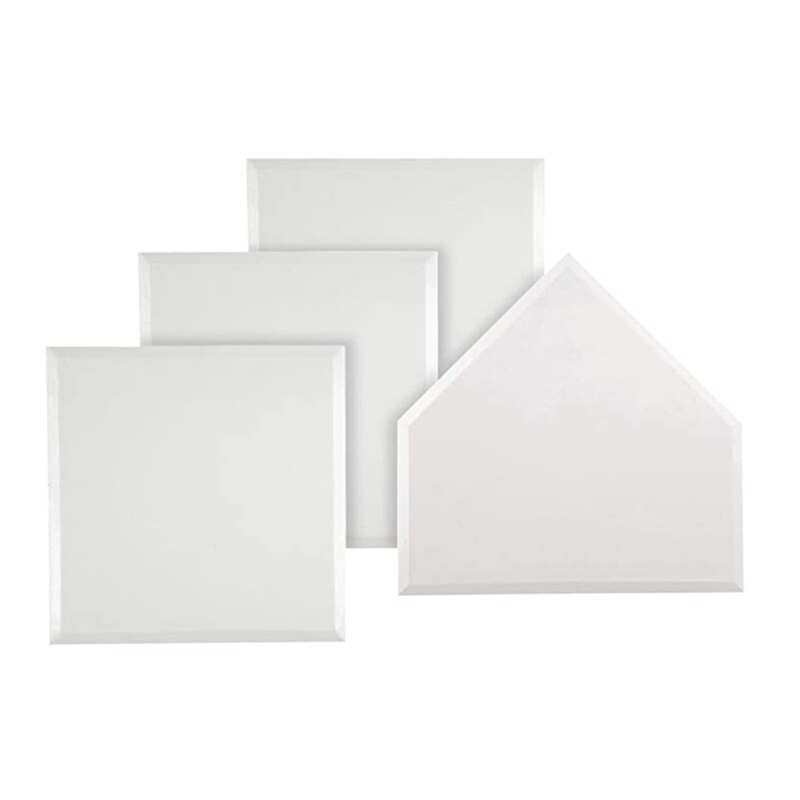 Rubber Waterproof Baseball Baseball Softball 5 Piece Set Pitcher Board Base Mat Home Baseball Baseball Equipment: Default Title