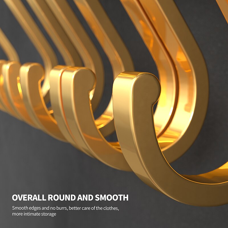 1/5/10 stk plads aluminium s krog soveværelse køkken multifunktionel hængekrog lås holder hængende opbevaringsværktøj