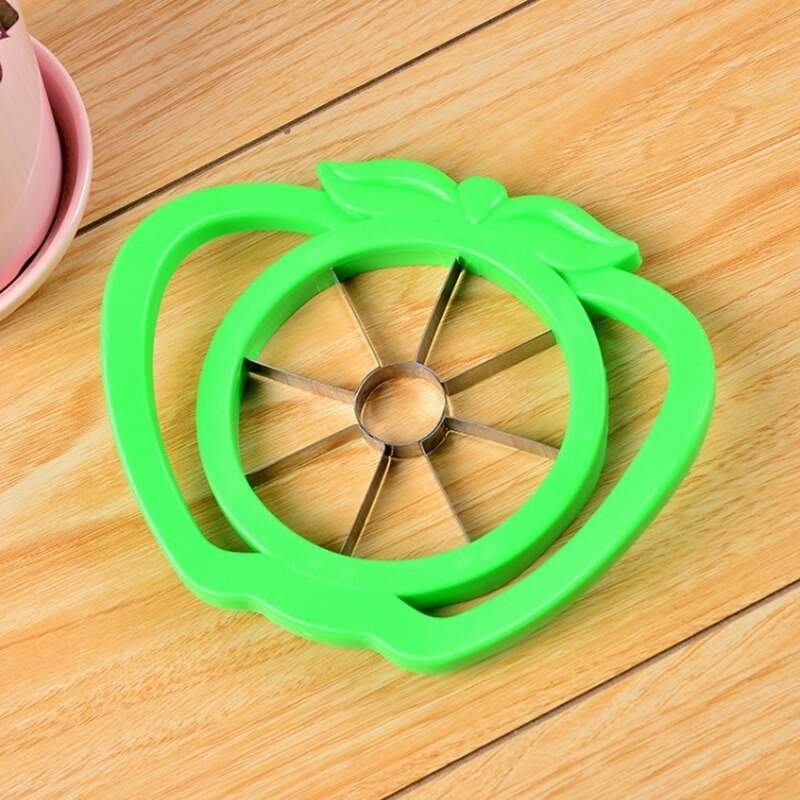 Apple Slicer Corer Cutter Comfort Handvat voor Keuken Apple Dunschiller Verdeelt Appel In 8 Uniform Plakjes Peer Fruit Divider Tool
