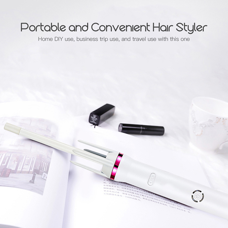 Rizador de pelo automático de 9mm, varita rizadora de cerámica Nano, rizos de pelo profesionales automáticos, Control de temperatura, Herramienta de Peinado mágicos