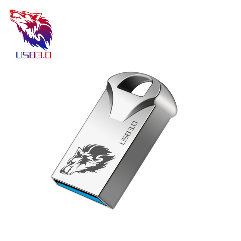 Mini usb 3.0 Flash Drive 128 GB 64 GB 32 GB high speed 16 GB 8 GB 4 GB geheugen flash USB3.0 Stok kleine u disk: 8GB / silver