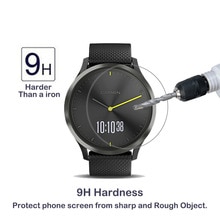 2Pack Für Garmin Vivomove HR 0,3mm 2,5 D 9H Gehärtetem Glas Bildschirm Schutz Ultra klar kratzen nachweisen glas Schutz für garmin