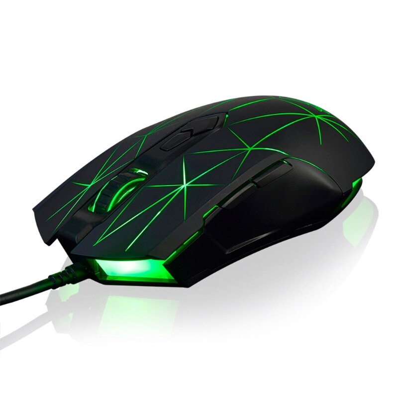 Aj52 Game Mouse Macro Programming Game Optical Mice Usb Cable Computer Mousey: B