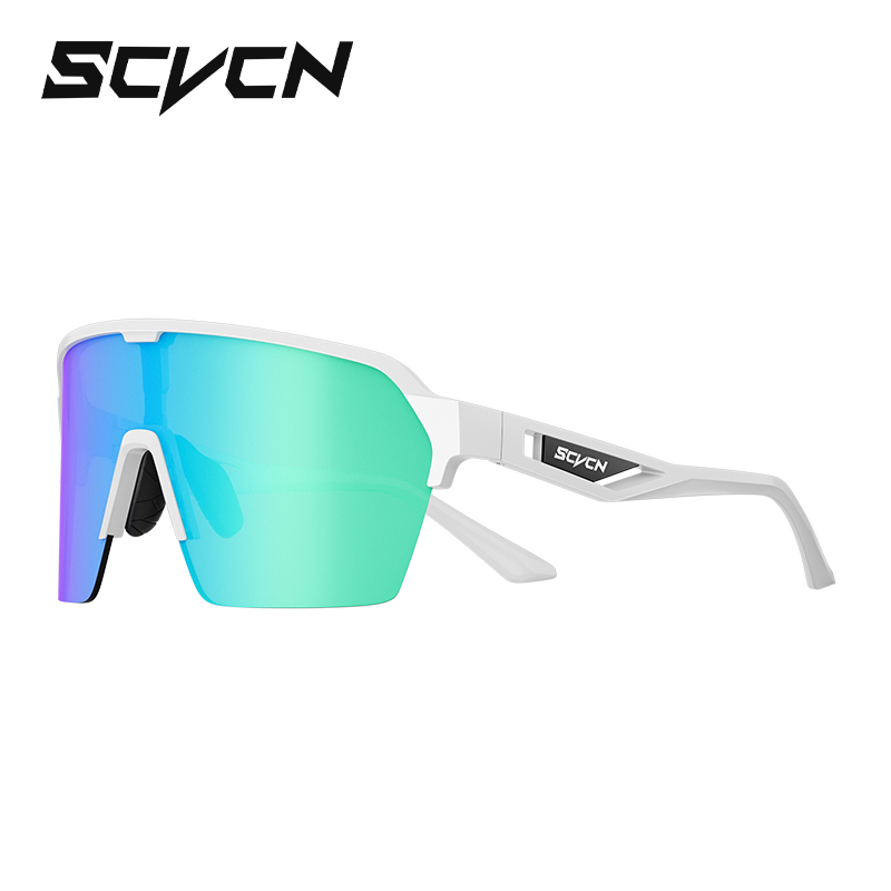 Scvcn-gafas de sol fotocromáticas para mujer, lentes de sol de lujo a la para conducir, pescar, ciclismo, Golf, bicicleta de montaña: Azul oscuro