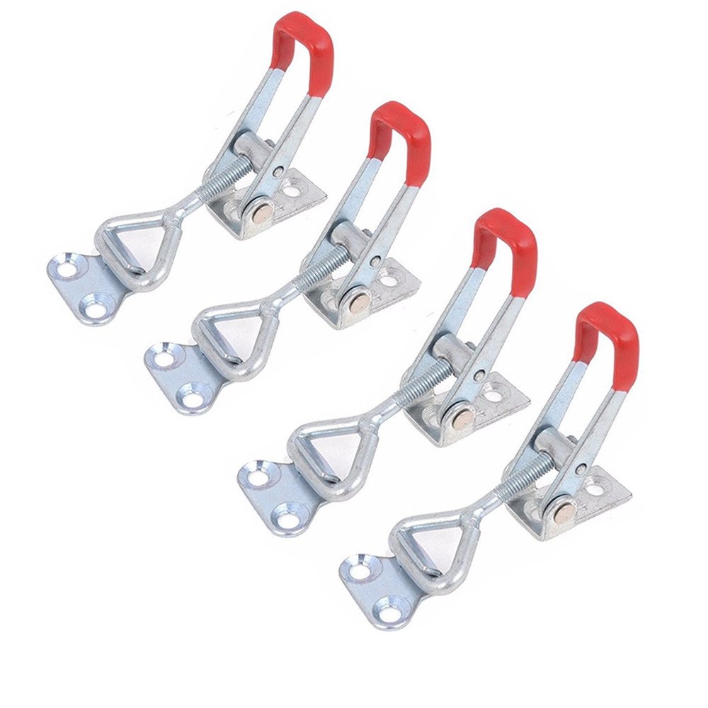 Knop Toggle Clamp 4Pcs 100Kg/220lbs Holding Capaciteit Houtbewerking Quick Release Klink Toggle Clamp Lock