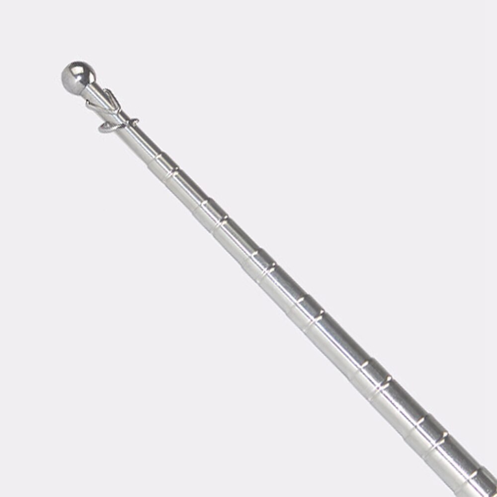 12mm Stainless Steel Portable Telescoping Flagpole For Banner Flag Collapsable Poles