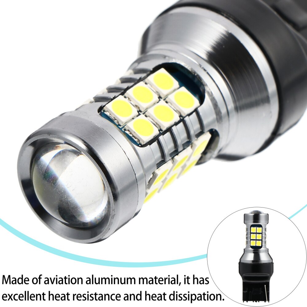 2 Pcs General-purpose Car Back Lamp Tail Light Brake Lamp Automobile Accessories