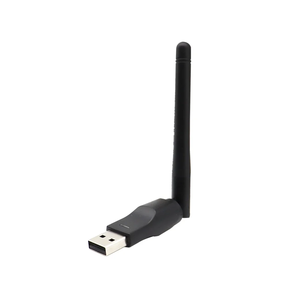 Adattatore wifi usb 150 mbps 2.4 ghz antenna usb 802.11n/ g/b ethernet wi-fi dongle usb lan scheda di rete wireless ricevitore wifi pc: Bianco