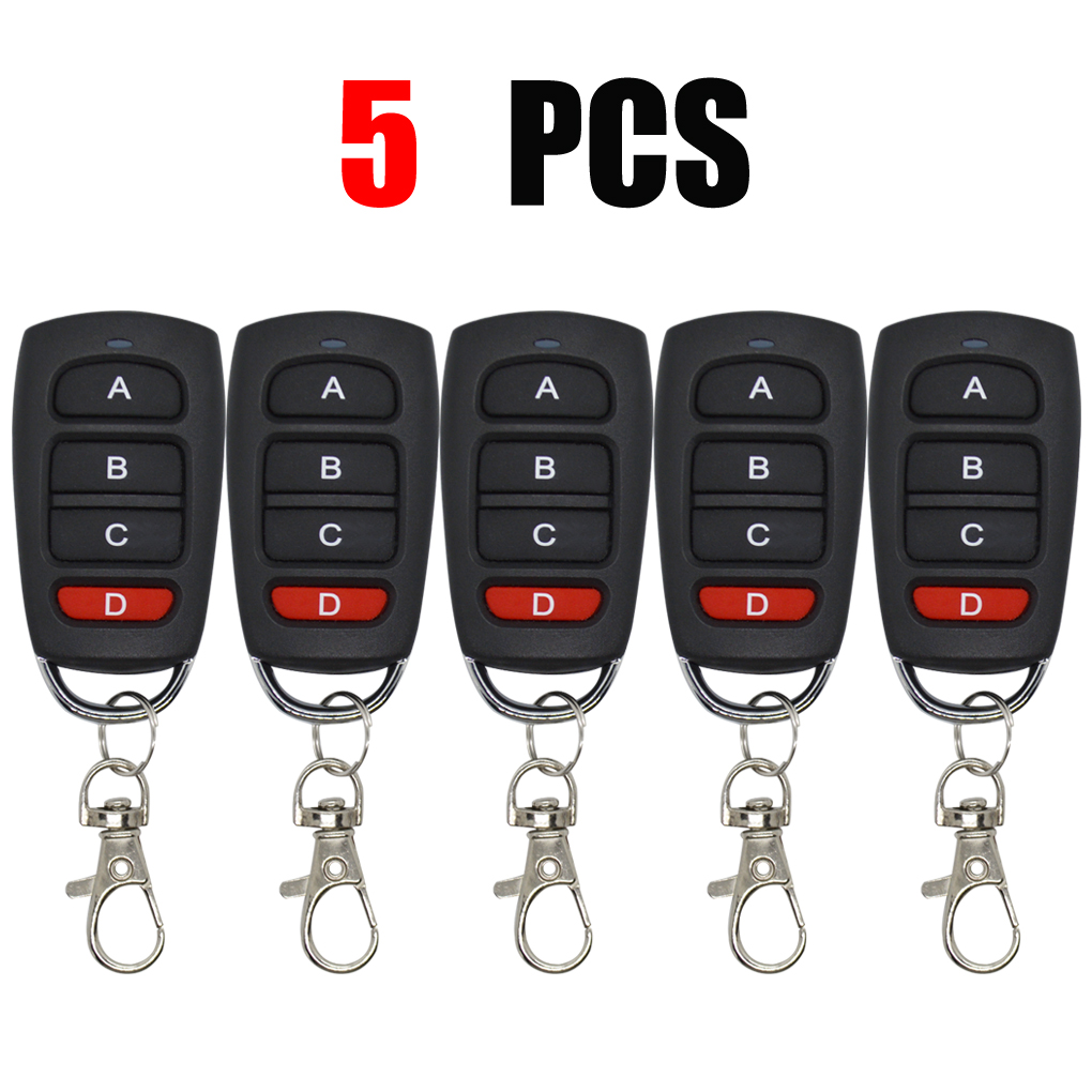 copy 433.92MHz rolling code Compatible remote control garage doorGarage 2260 , 2262 , PT2264 , 5326 ,527,1527 , 2240 ,HT6026,: RED