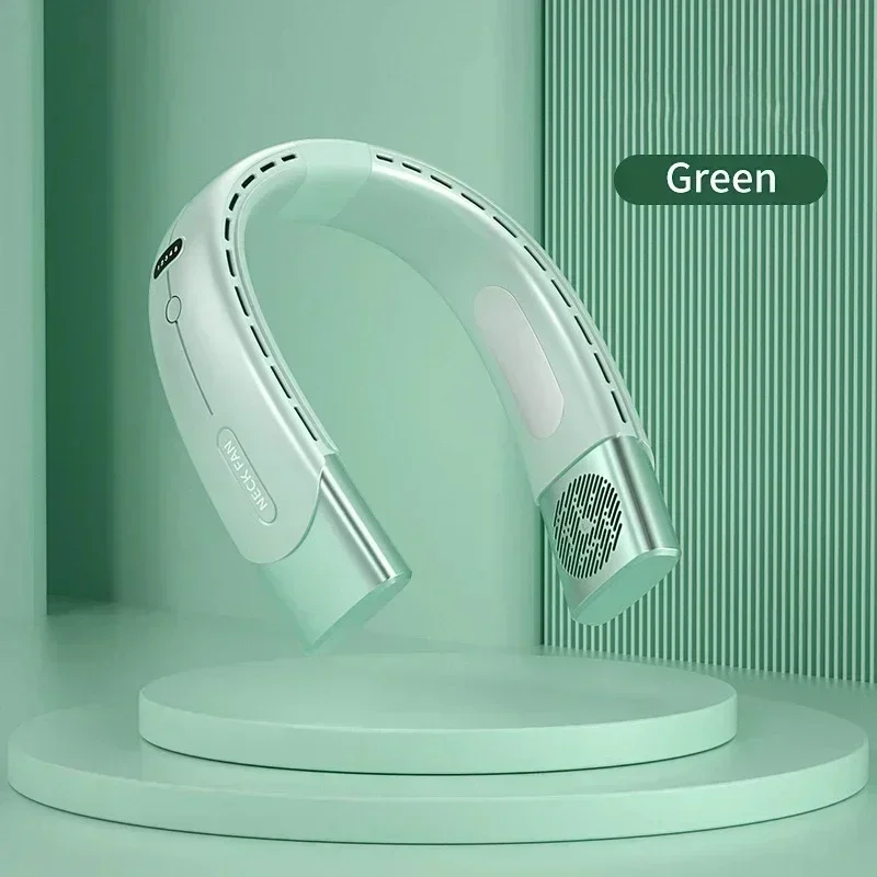 Xiaomi 6000mAh Hanging Neck Fan Portable Air Conditioner Type-C USB Rechargeable Air Cooler 5 Speed Electric Fan For Sports