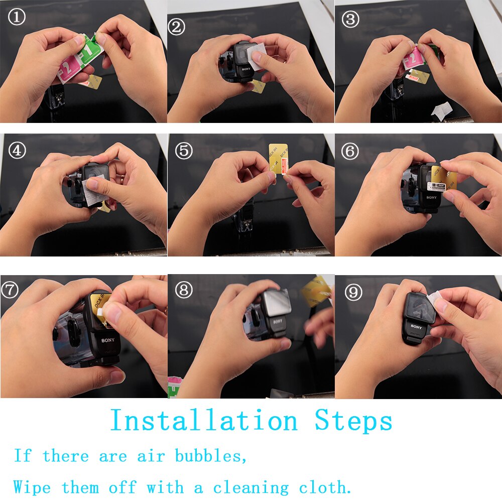 Clear Lens Protector Film Voor AKA-MCP1 MPK-UWH1 Voor sony action cam HDR-AS300r AS50v FDR-X3000R ACCESSOIRES