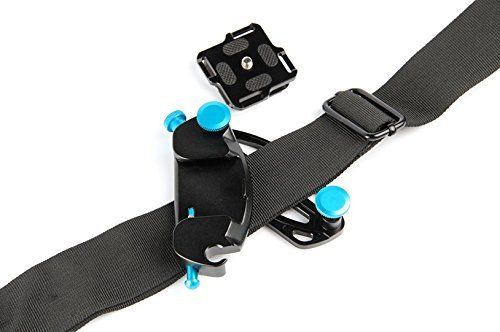 Taille araignée ceinture Holster 1/4 "vis rapide sangle boucle Surface polie terne