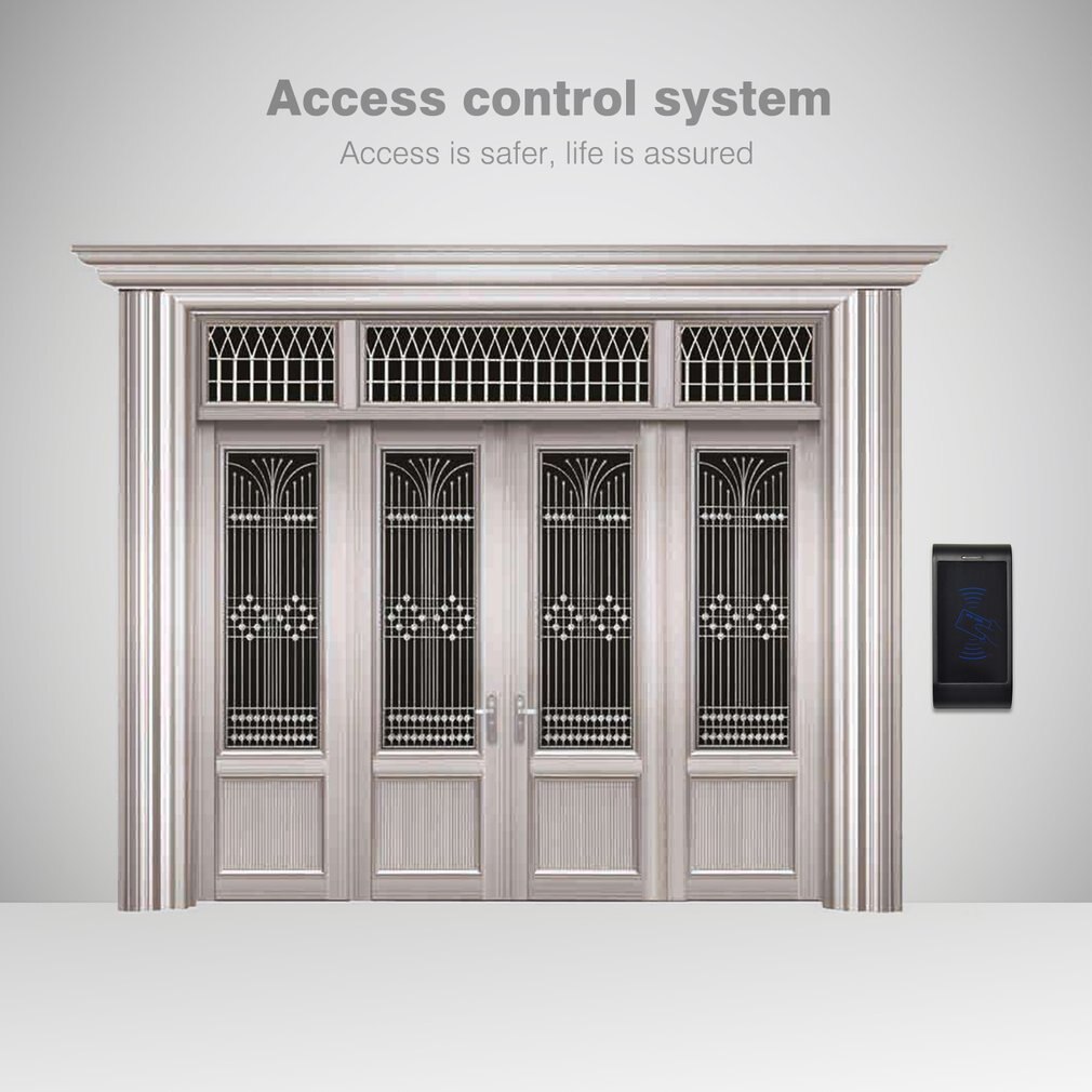 Q8w id black id card reader id card access control grandado