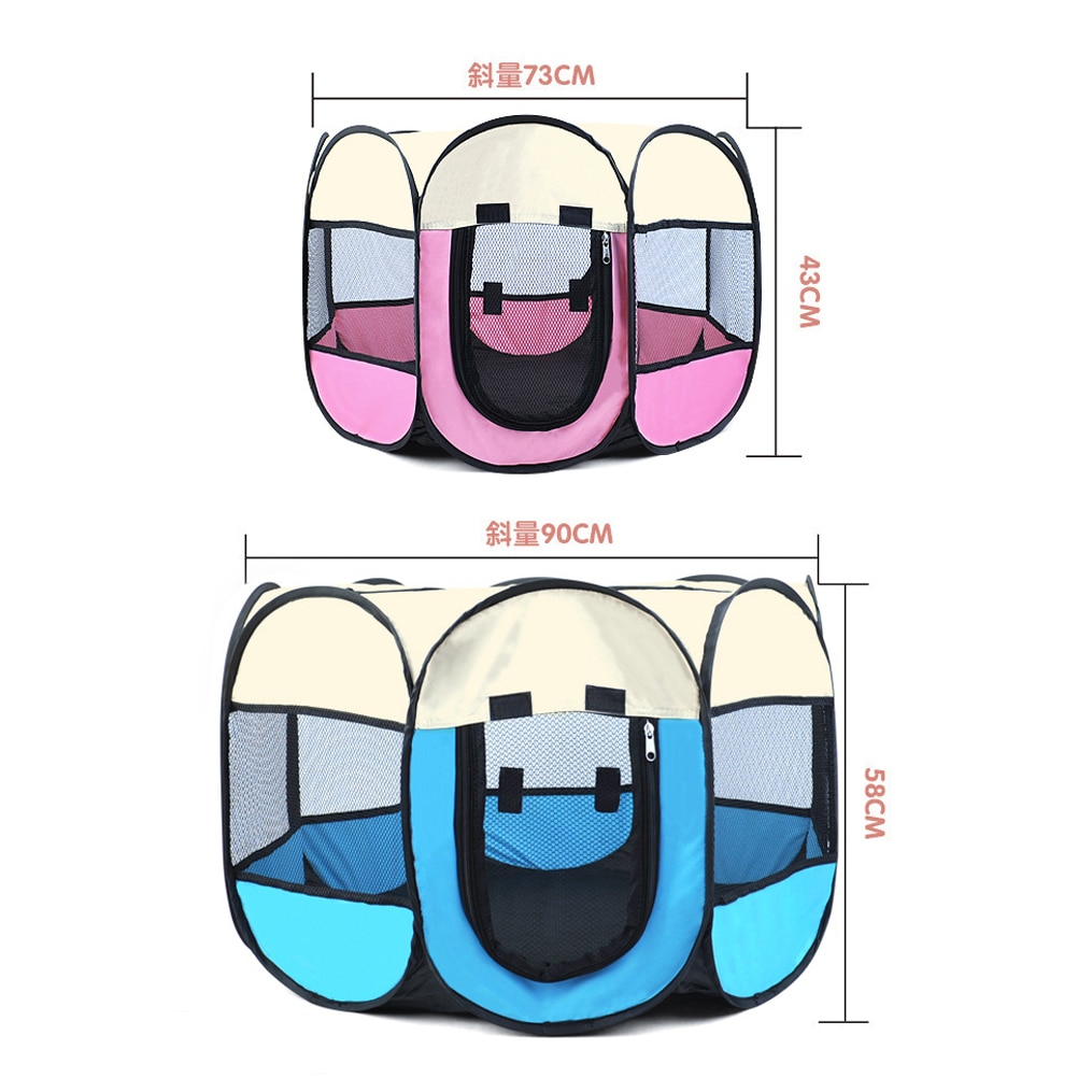 Casetas exteriores portátiles, vallas para mascotas, carpa, casas pequeñas, grandes, perros, gatos, parque infantil plegable, jaula interior para cachorros, caja de