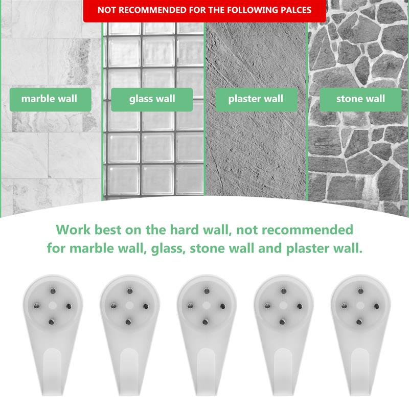 10 Stuks Fotolijst Opknoping Haak Canvas Ezel Stand Schilderij Geen Spoor Fotolijst Nagels Muur Beton Onzichtbare Foto Hangers