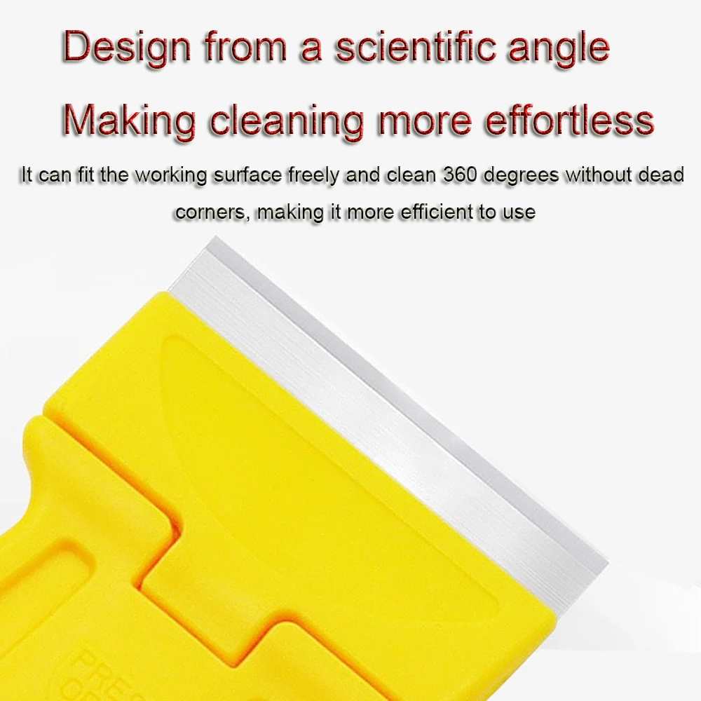 Plastic Handvat Schraper Scheermes Keramisch Glas Raam Verven Gereedschap Schilderij Houder Standaard Rakel Reinigingsblad E49