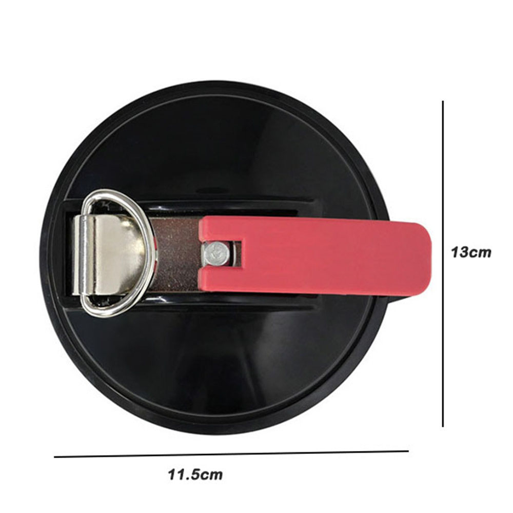 13 x 11.5cm auton teltta-imuri abs tyhjiö voimakas imu pyöreä työntö koukulla retkeilypiknik itseajava telttakatoksen kiinteä pidike