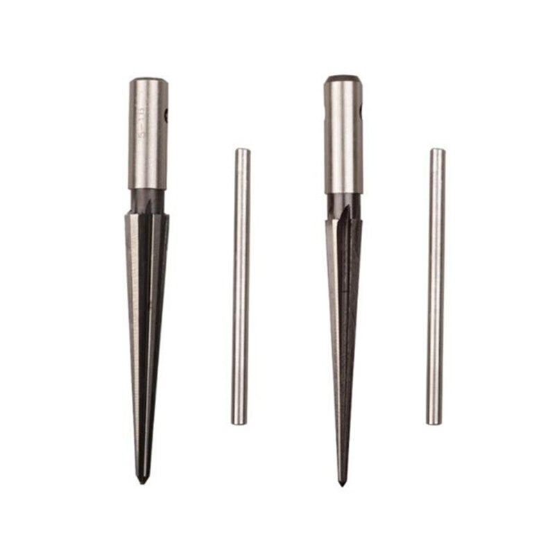 5-16mm Novice Taper Reamer Hand Held Reamer T Handle Tapered Fluted Chamf Reaming Woodworker Cutting Tool