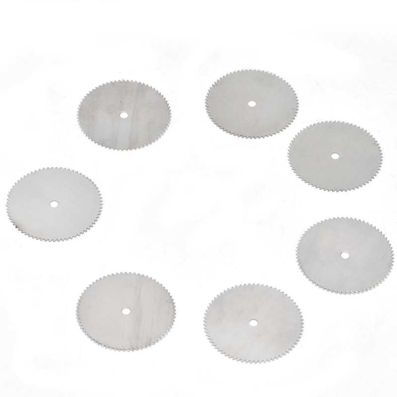 Circular Saw Blade Silver Disc Drill Blades with Connecting Rod for Wood for Grinding