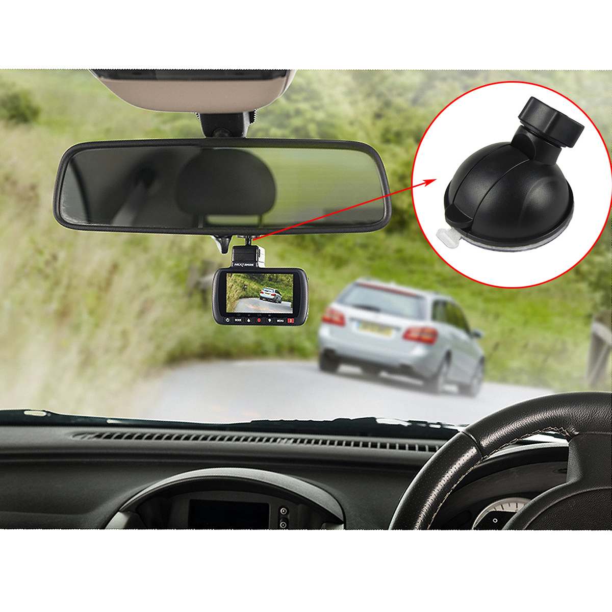1pcs Car Replacement Suction Cup for Nextbase Dash Cam 112 212 312GW 412GW Mini Mount Stand Holder Suction Cup