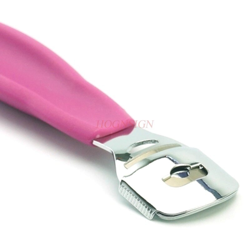 Sæt pedicure pedicure kniv sæt høvl fod kniv slibning fod sten fodplade rustfrit stål til at skrælle huden gammel file kniv