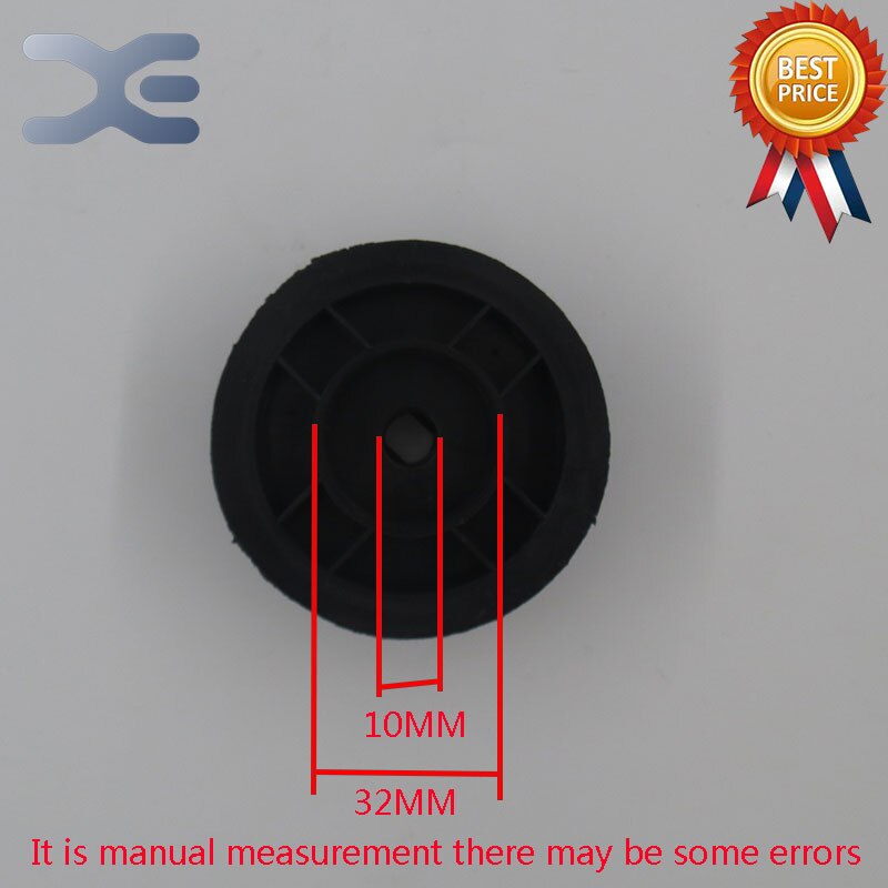 1 st brödbakdelar plast kugghjul diameter 72mm tjocklek 23mm