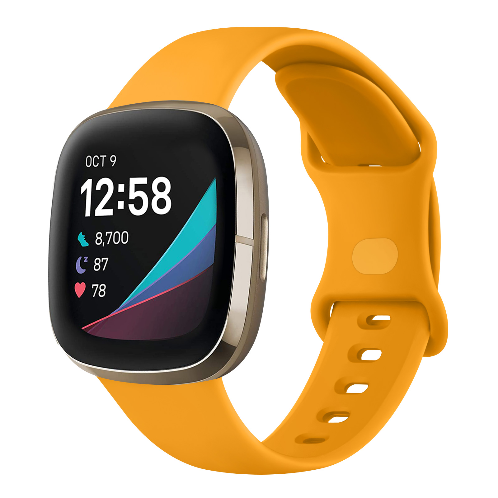 Silikonarmband für Fitbit Versa 3 Versa 4 Armband Armband für Fitbit Sense/Sense 2 Correa Armband Smartwatch Zubehör