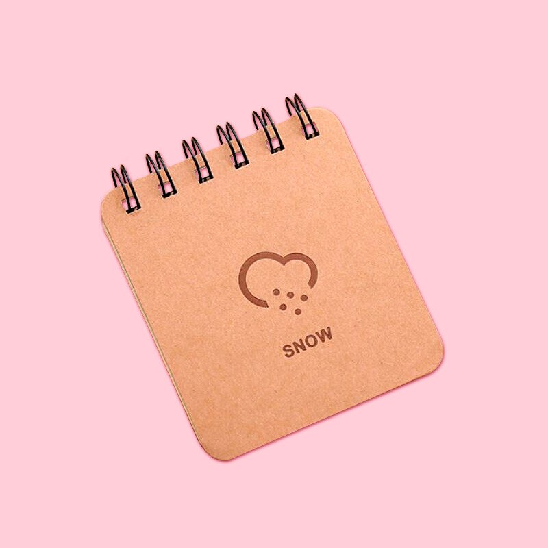 Cuaderno con bobina meteorológica para Barba Negra, Mini libreta portátil, Memo, estudiante, papelería Kawaii, suministros de oficina y escuela, papelería: 06