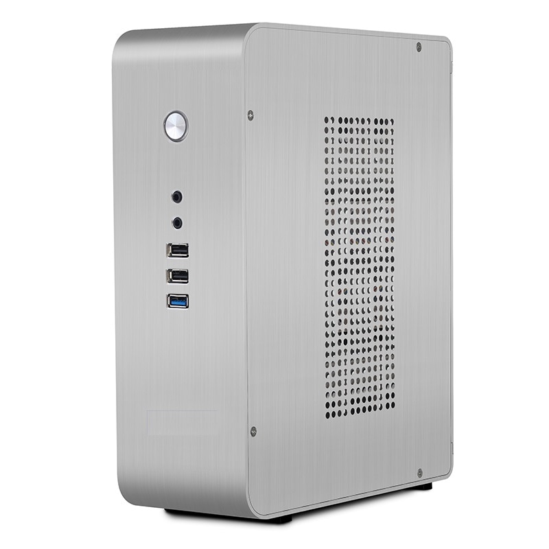 9000 Itx Aluminium Computer Case Htpc Desktop Verticale Kleine Mini Chassis