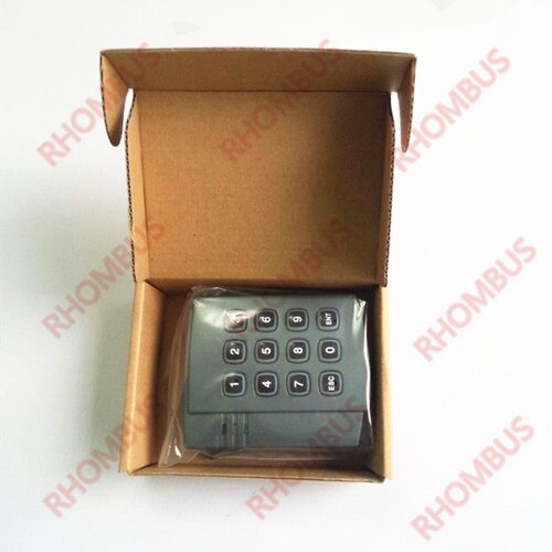 Weatherproof EM ProximitYy keypad 125KHz WG26/34 RFID Access Control Card Reader