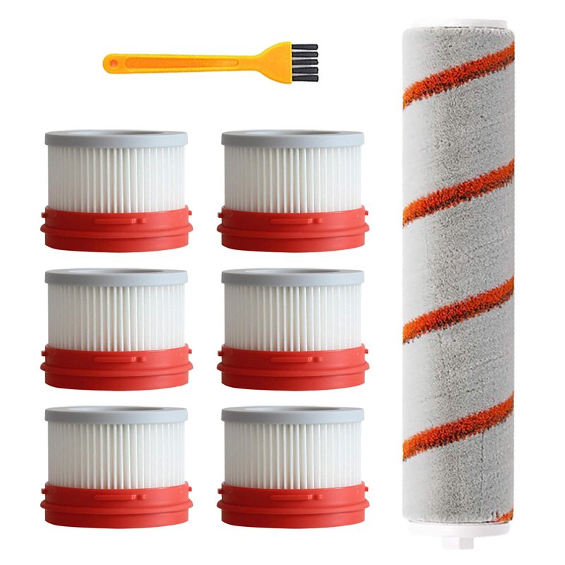 Xiaomi-Kit de filtros para aspiradoras Dreame V10 V9 V9B, accesorios para aspiradoras de mano, cepillo de mopa con rodillo y filtro Hepa Universal: 8pcs set