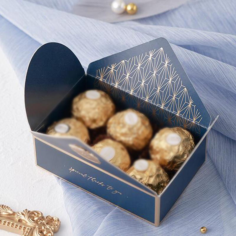 20pcs Envelope Box Packaging Wedding Event Chocolate Candy Storage Box Birthday Party Xmas Decor Crafts