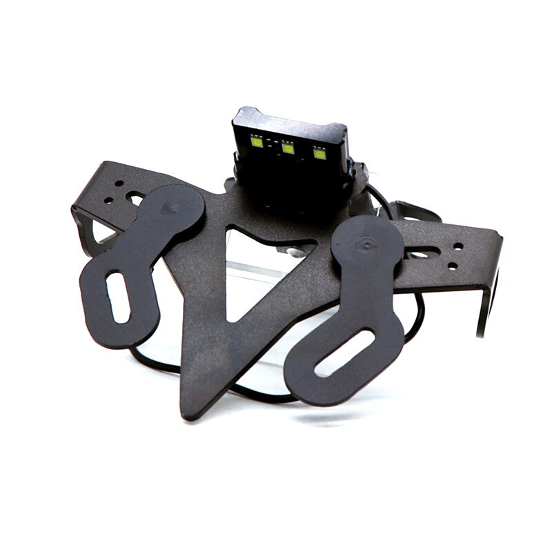 Motocicleta guardabarros eliminador de soporte para placa de matrícula para Yamaha MT 07 MT-07 FZ 07 FZ-07: Default Title