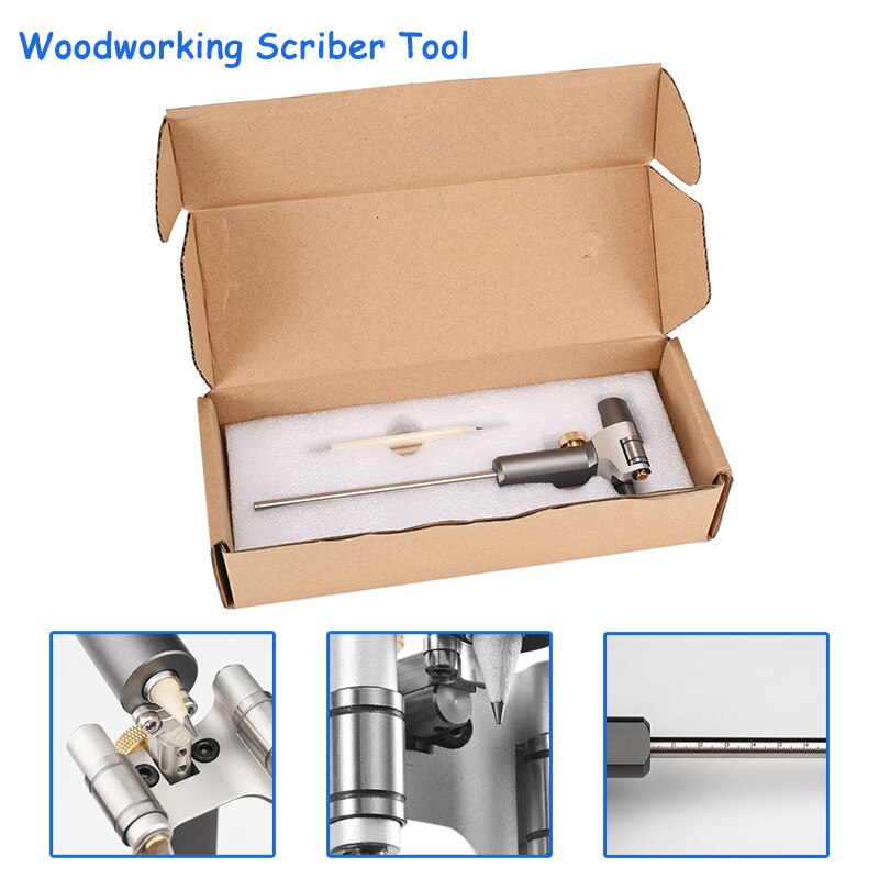 Woodworking Scriber High Precision Blade Scribing Tools Carpentry Parallel Line Drawing Mortise Marking Gauge