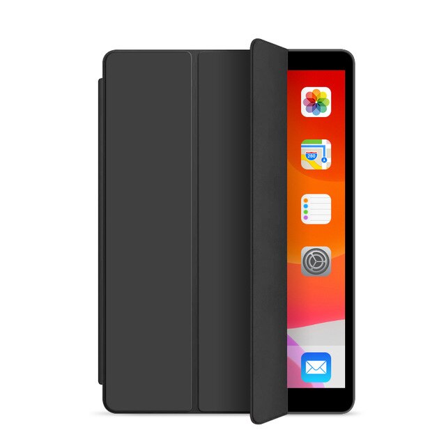 Funda iPad Pro 11 A1979 A1980 A1934 A2013 A2068 A2230 flip smart cover magnetic funda iPad Pro 11 auto wake/sleep case: Jet Black / iPad Pro 11 2020