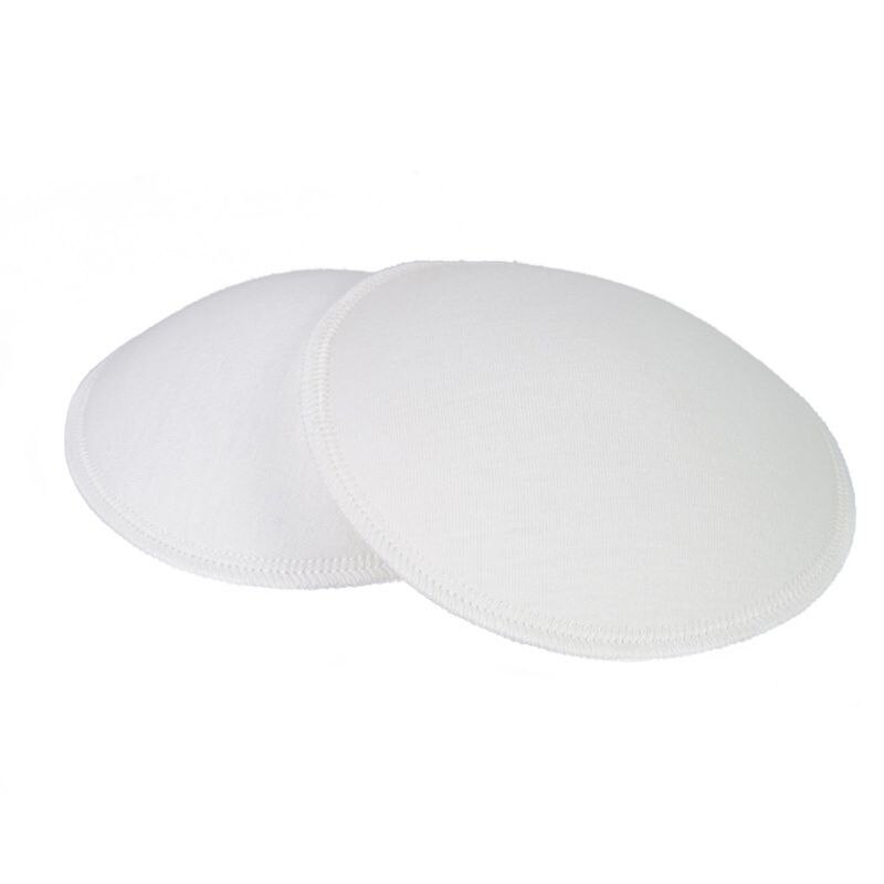 40JC 4 PCS cuscino per allattamento al seno traspirante lavabile riutilizzabile Anti trabocco di latte Pad per allattamento premaman