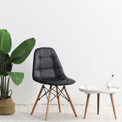Ins Home Living Stoel Rugleuning Make-Up Kruk Kam Slaapkamer Nail Art Stoel Eenvoudige Luie Bureau Stoelen Кресло Для Отдыха: Black Chair