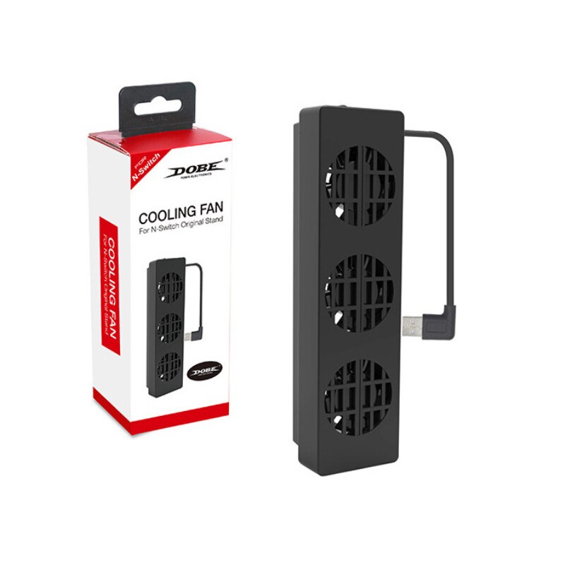Pour Console Nintendo Switch DC 5V 3-Ventilateur Superbe Externe USB Ventilateur De Refroidissement Refroidisseur D'accueil D'échappement De Refroidissement Ventilateur De Radiateur