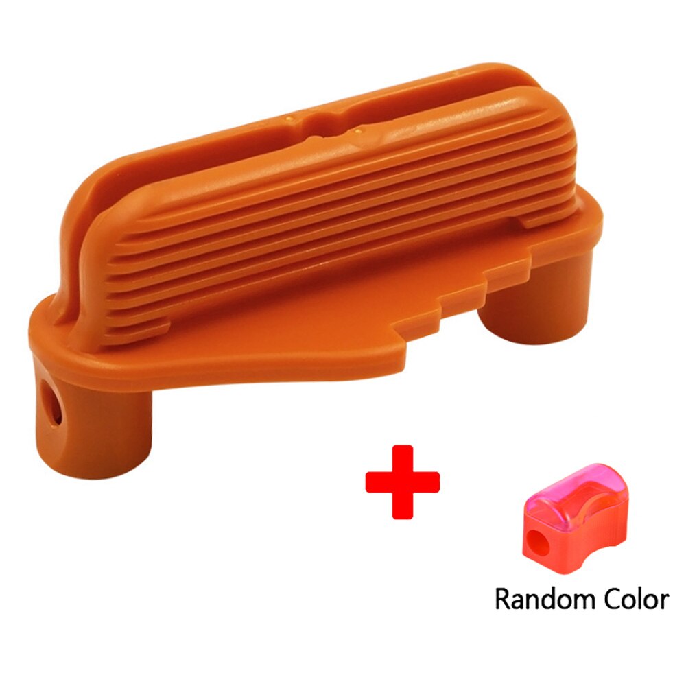 Center linia miernik znalazca Center Scriber Cieśla narzędzia robić obróbki drewna znakowanie Centerline miernik drewniany znacznik znacznik skryba: pomarańczowy