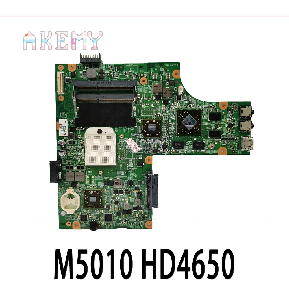 Gratis Cpu M5010 Moederbord Voor For DELL Inspiron 15R M5010 Laptop MotherboardCN-0HNR2M 0HNR2M 09909-1 48.4HH06.011 HD4650