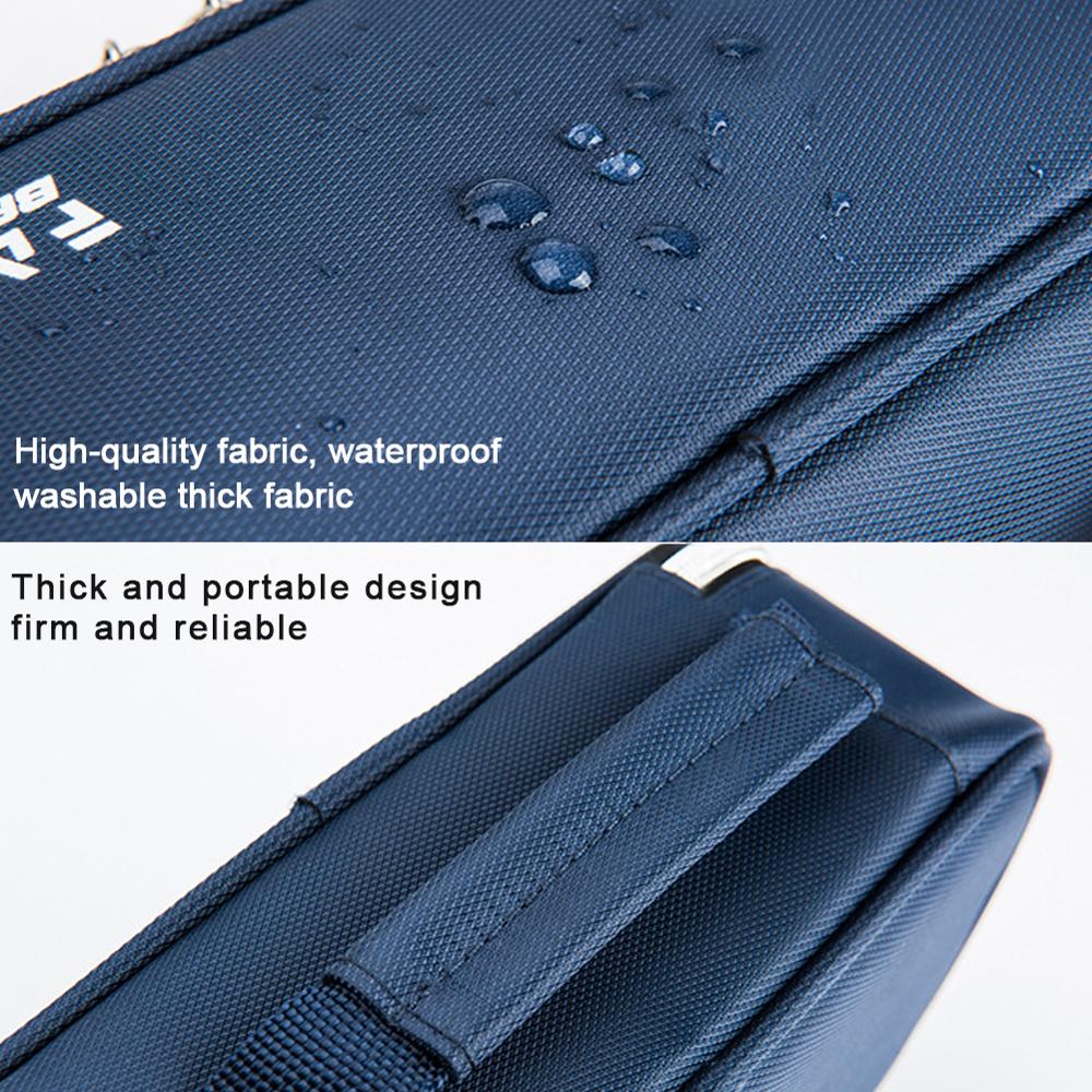 Pencil Case with Password Lock Large Capacity Pencil Case Stationery Storage Handheld Pen Pouch Bag Multiple Compartments Doubl