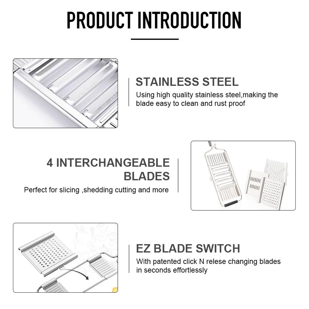 Multifunctional Mandoline Slicer Fruit Potato Peeler Vegetable Cutter Carrot Grater Kitchen Tools Basket Vegetable Slicer