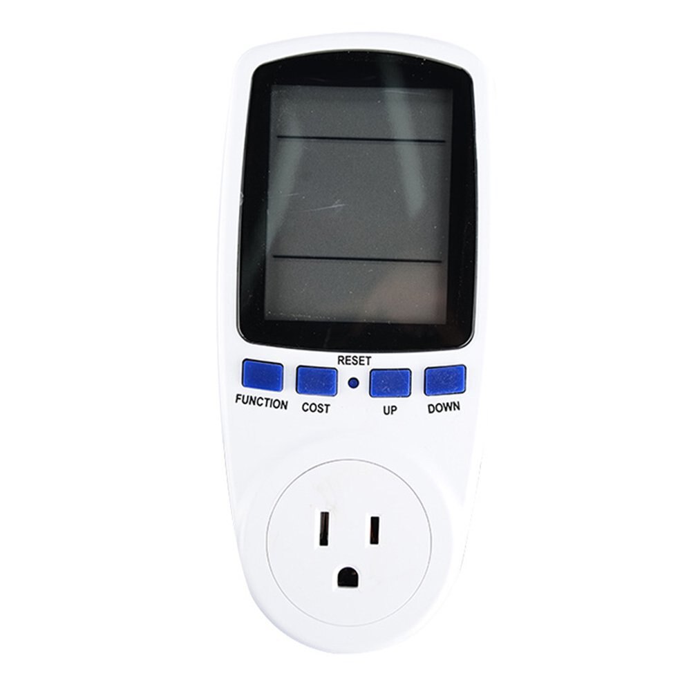 KWE-PMB01 Plug Socket Digital Voltage Wattmeter Power Consumption Watt Energy Meter AC Electricity Analyzer Monitor
