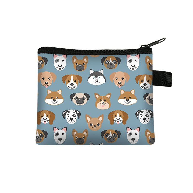 Cute Dog Chihuahua Mom Coin Purse Women Mini Wallet Lovely Dog Purses and Handbag Mini Lipstick Bags: lqbchihucw15