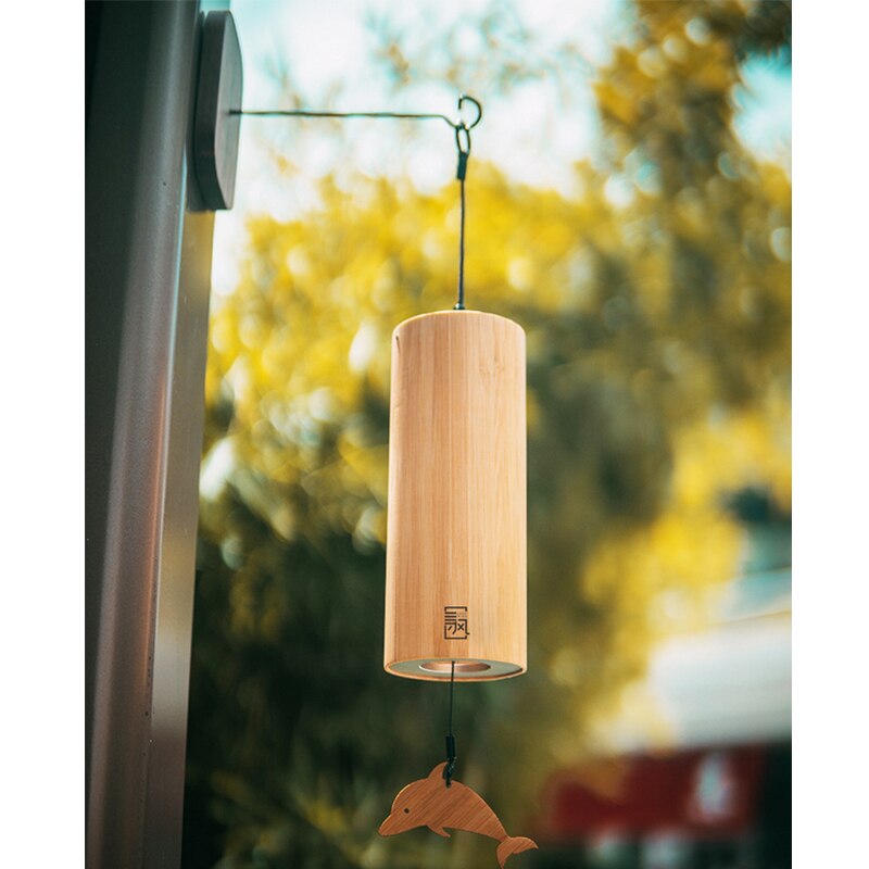 Home Garden Bamboo Wind Chimes Windchime Windbell Garden Decoration Zen Meditation Relaxation Chord Hanging Wind Chimes